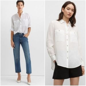New Club Monaco Marnee button down shirt loose fit